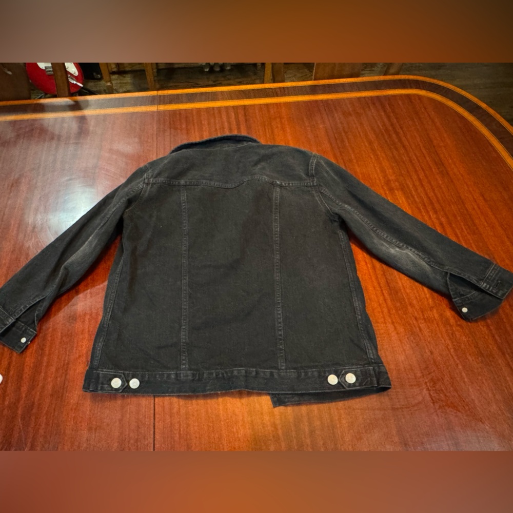 Madewell Oversized Black Jacket - Picture 4 of 4